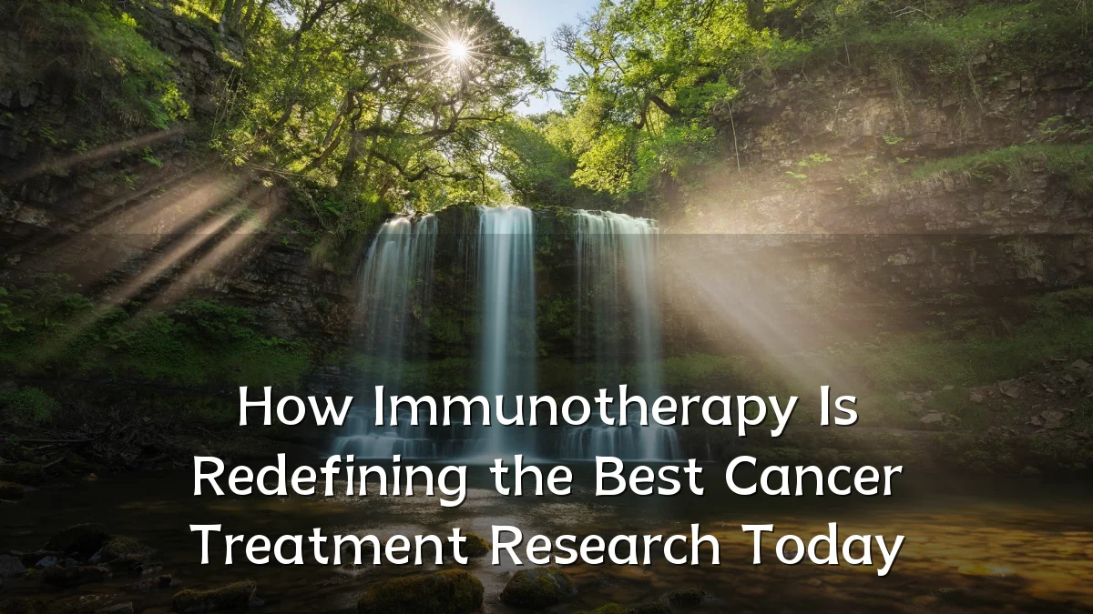 How Immunotherapy Is Redefining the Best Cancer Treatment Research Today
