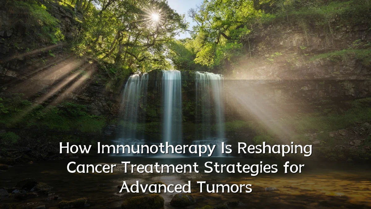 How Immunotherapy Is Reshaping Cancer Treatment Strategies for Advanced Tumors