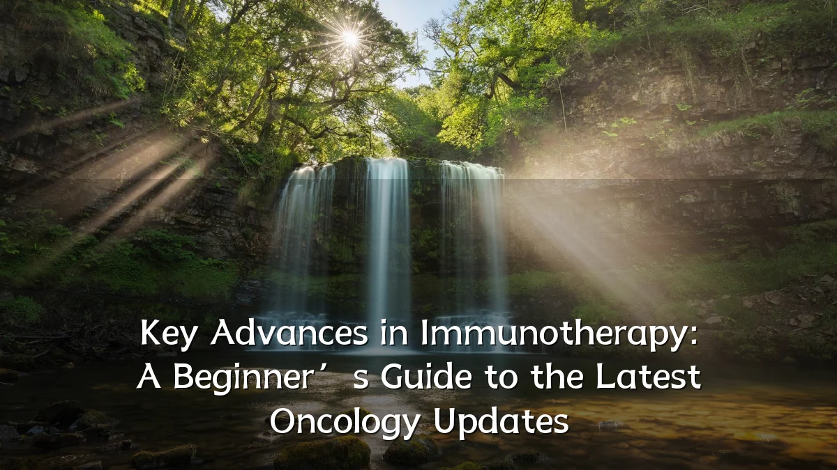 Key Advances in Immunotherapy: A Beginner’s Guide to the Latest Oncology Updates