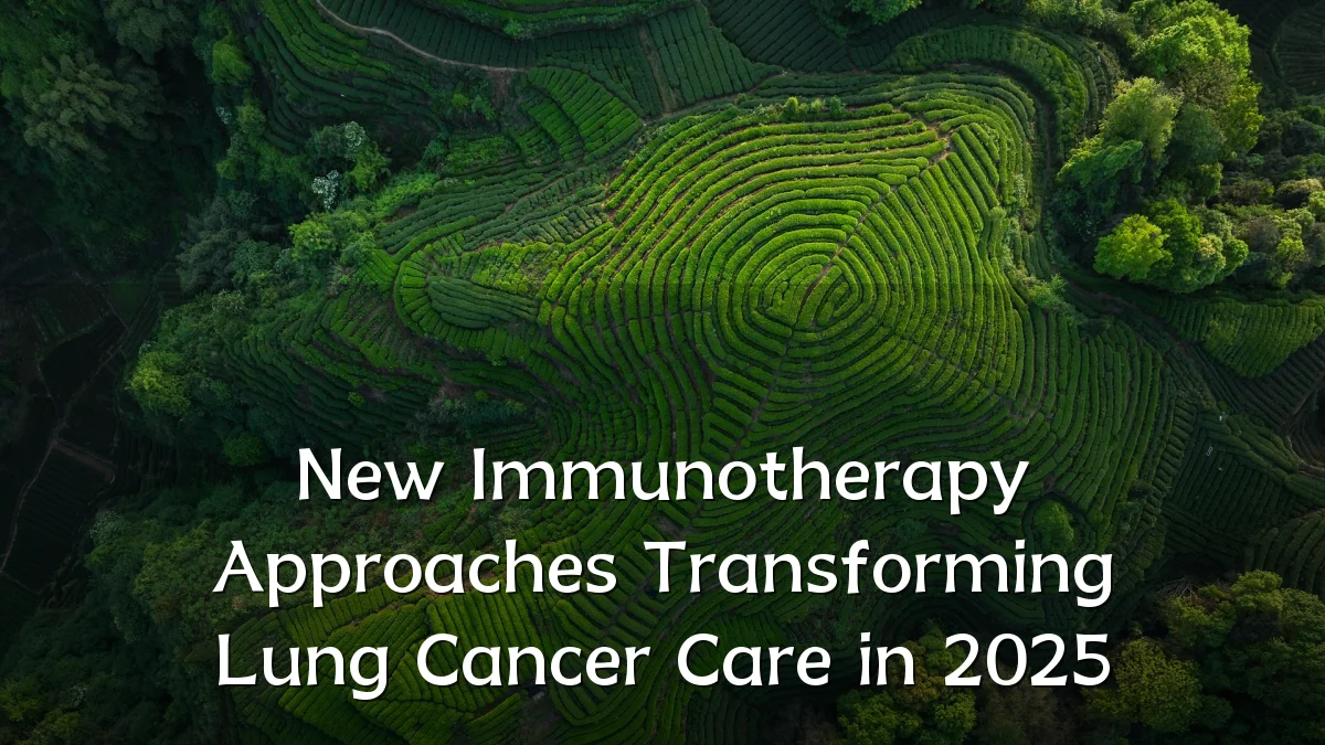 New Immunotherapy Approaches Transforming Lung Cancer Care in 2025