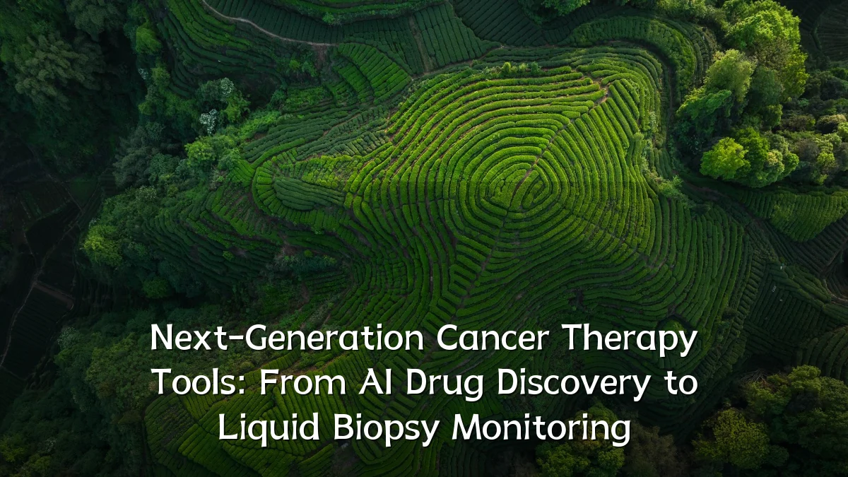 Next-Generation Cancer Therapy Tools: From AI Drug Discovery to Liquid Biopsy Monitoring