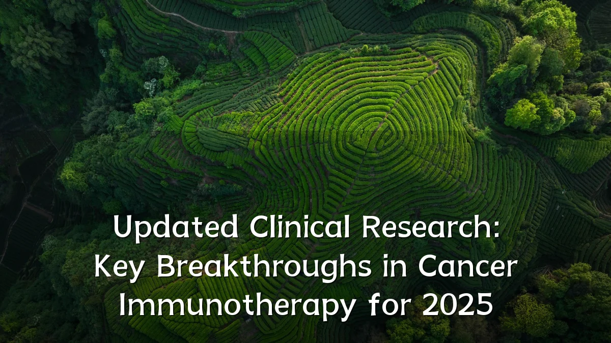Updated Clinical Research: Key Breakthroughs in Cancer Immunotherapy for 2025