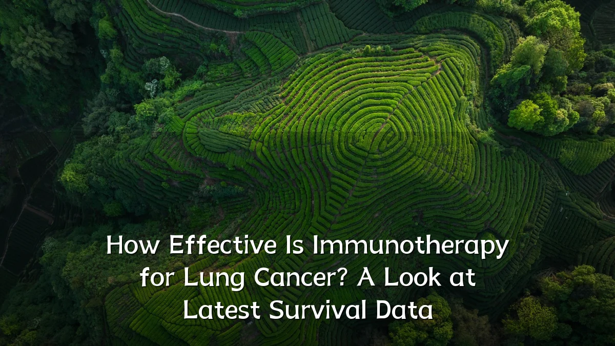 How Effective Is Immunotherapy for Lung Cancer? A Look at Latest Survival Data