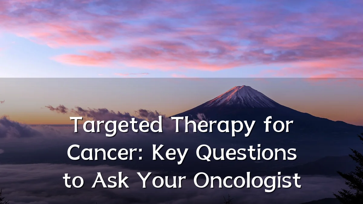 Targeted Therapy for Cancer: Key Questions to Ask Your Oncologist
