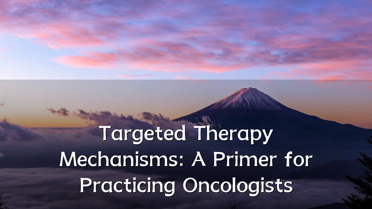 Targeted Therapy Mechanisms: A Primer for Practicing Oncologists